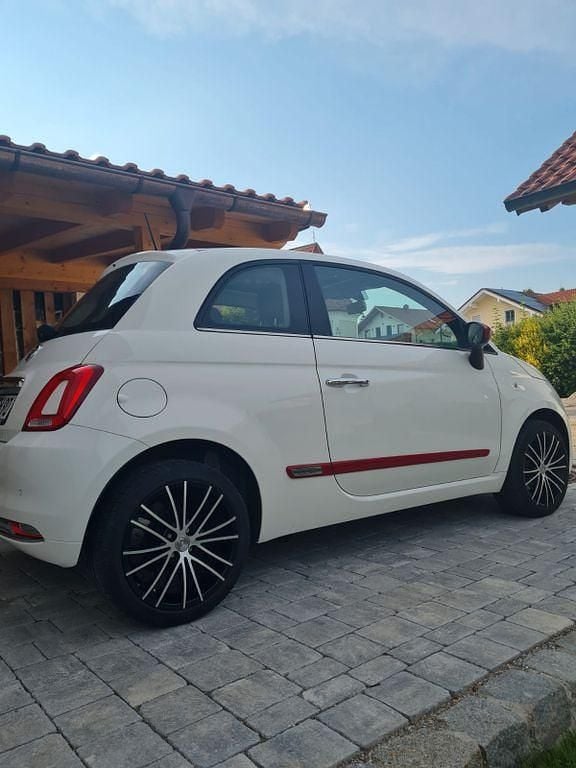 Weiß Gebraucht 2016 Fiat 500 Lounge Kleinwagen | 7.999 € (Guter Preis) - Bild 1/4