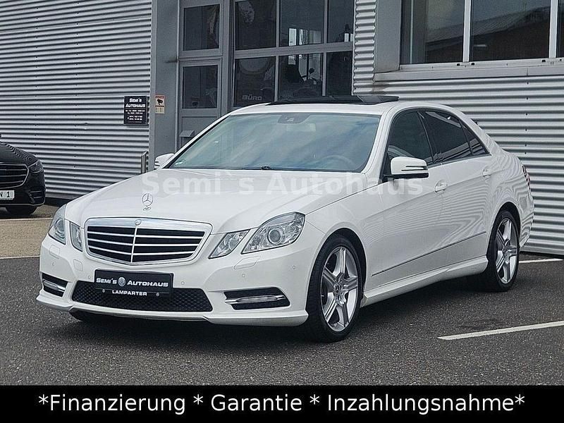 Weiß Gebraucht 2012 Mercedes E220 AMG Limousine | 12.850 € (Fairer Preis) - Bild 1/4