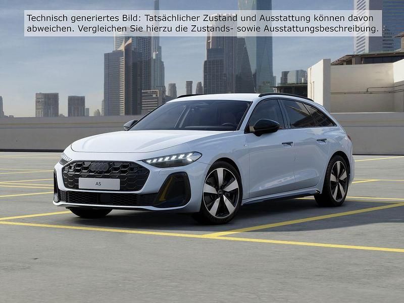 Gletscherweiß metallic Gebraucht 2025 Audi A5 Sport Coupé | 49.850 € (Guter Preis) - Bild 1/4
