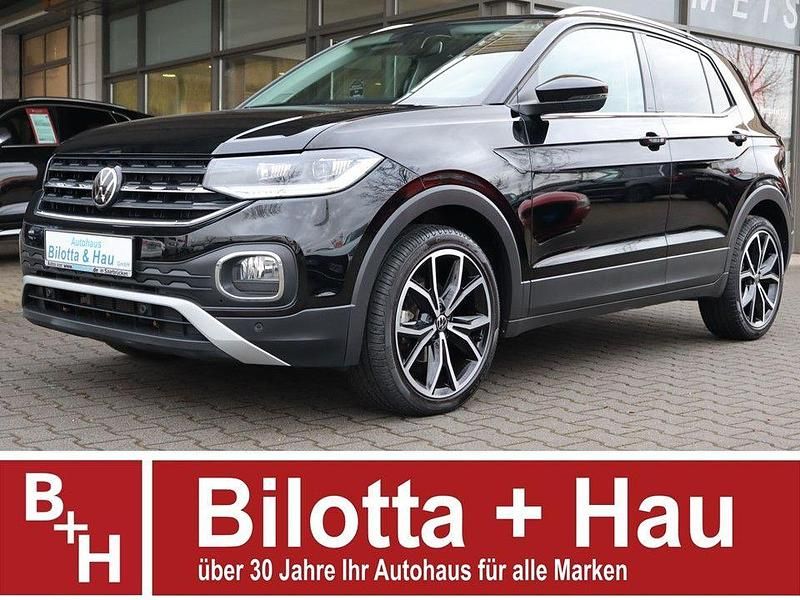 Schwarz Gebraucht 2020 VW T-Cross Style SUV | 19.950 € (Guter Preis) - Bild 1/4