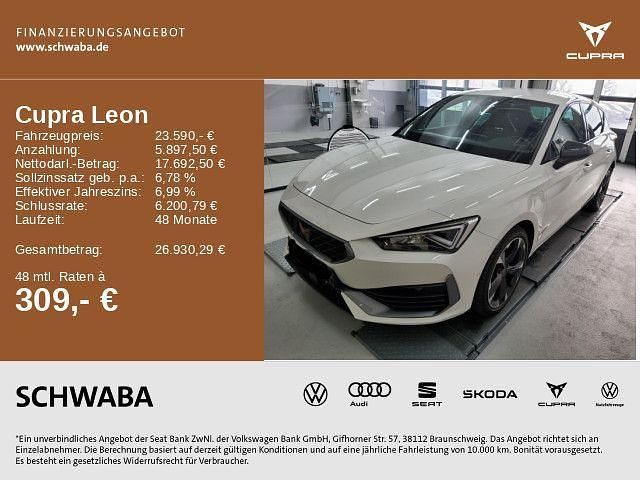 Weiß Gebraucht 2022 Cupra Leon Limousine | 23.590 € (Guter Preis) - Bild 1/4