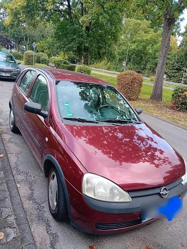 Rot Gebraucht 2000 Opel Corsa Edition Limousine | 1.300 € (Fairer Preis) - Bild 1/4