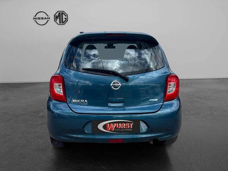 Gebraucht Nissan Micra Acenta 80 PS (58 kW) 2014 M) (blau Kleinwagen