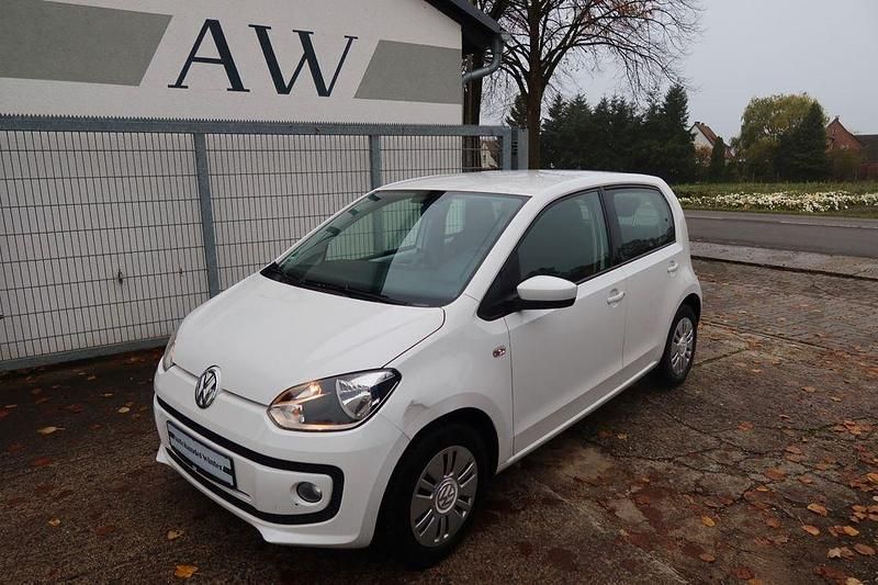 Weiß Gebraucht 2014 VW up! move up! Kleinwagen | 5.999 € (Guter Preis) - Bild 1/4