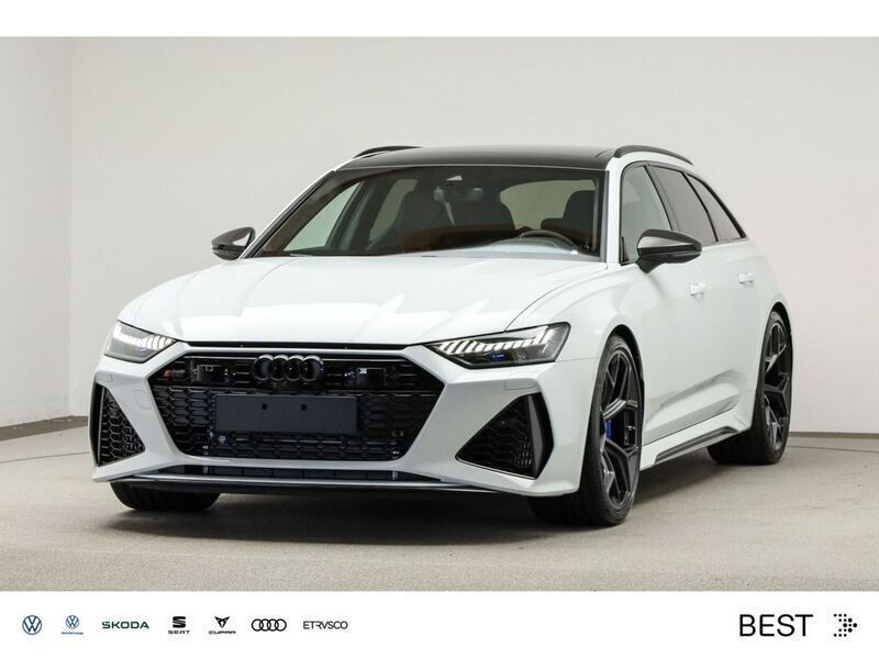Weiß Neu 2025 Audi RS6 Performance Kombi | 169.910 € (Teuer) - Bild 1/4