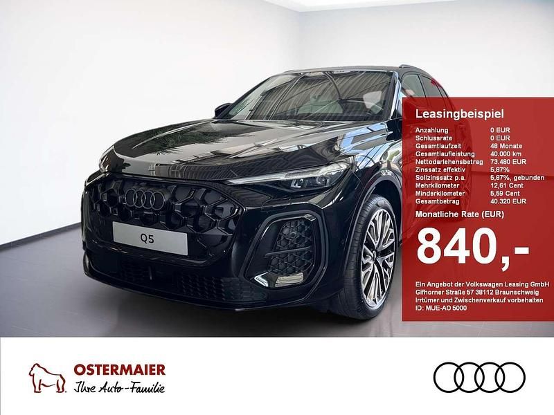 Gebraucht Audi Q5 Ambiente 204 PS (150 kW) 2024 Mythosschwarz SUV