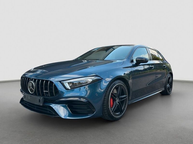 Blau Gebraucht 2022 Mercedes A45 AMG AMG Limousine | 47.900 € (Superpreis) - Bild 1/4
