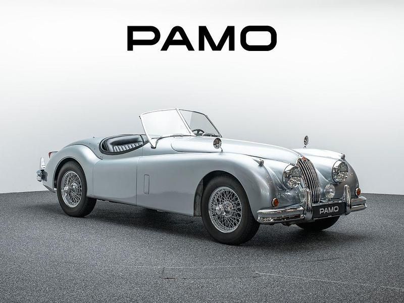 Silber Gebraucht 1955 Jaguar XK Cabrio | 109.000 € - Bild 1/4