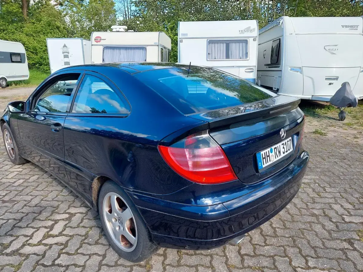 Occasion Mercedes C230 192 ch (141 kW) 2002 Bleue Coupé