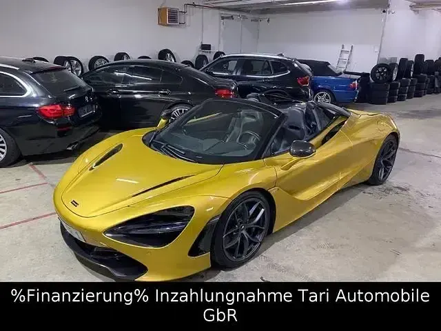 Gebraucht McLaren 720S 721 PS (530 kW) 2020 Aztec gold metallic Cabrio