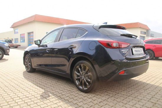 Gebraucht Mazda 3 105 PS (77 kW) 2016 Blau metallic Limousine