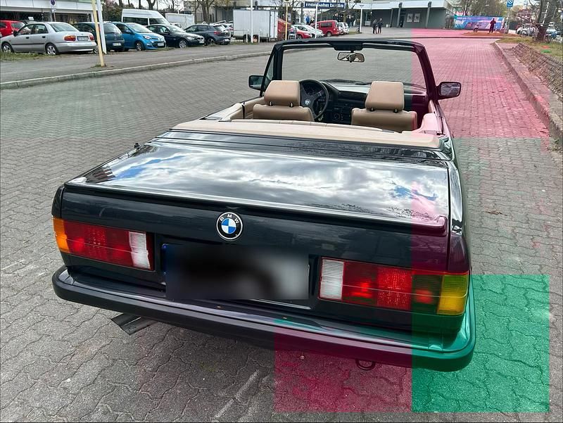 Gebraucht BMW 325 Cabriolet 1989 Schwarz Cabrio