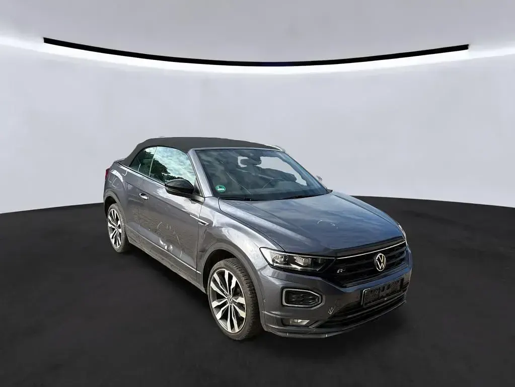 Gebraucht VW T-Roc Cabriolet R-line 150 PS (110 kW) 2022 Grau Cabrio