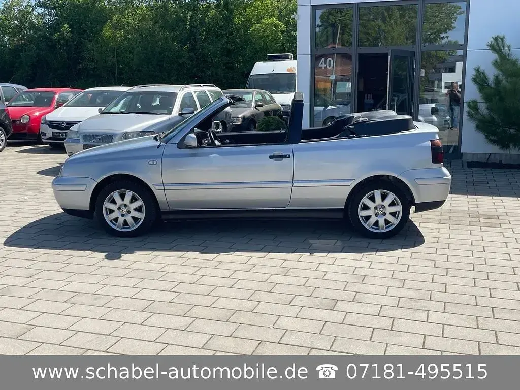 Gebraucht VW Golf Cabriolet 116 PS (85 kW) 2001 Silber Cabrio