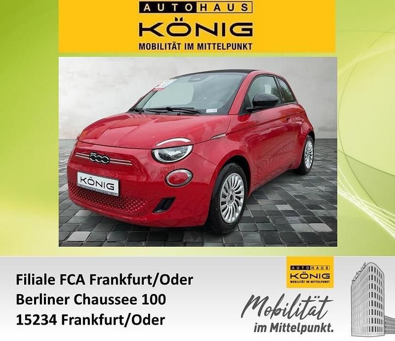 Rot Neu 2025 Fiat 500C Red Cabrio | 27.289 € - Bild 1/4