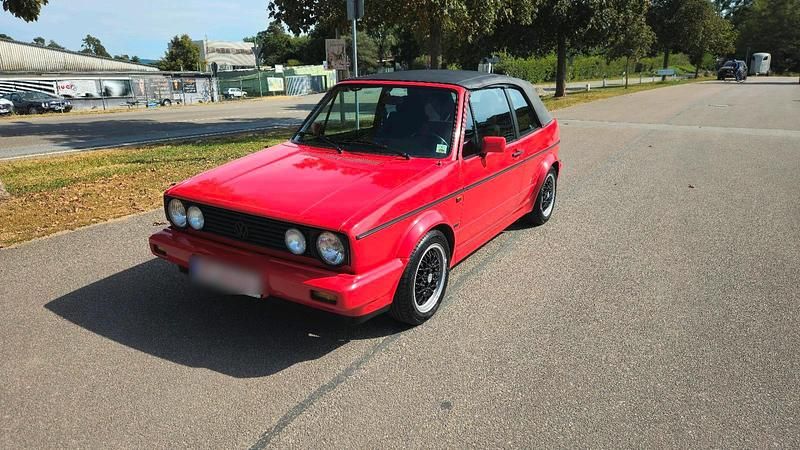 Rot Gebraucht 1991 VW Golf Cabriolet Karmann Cabrio | 18.000 € - Bild 1/4