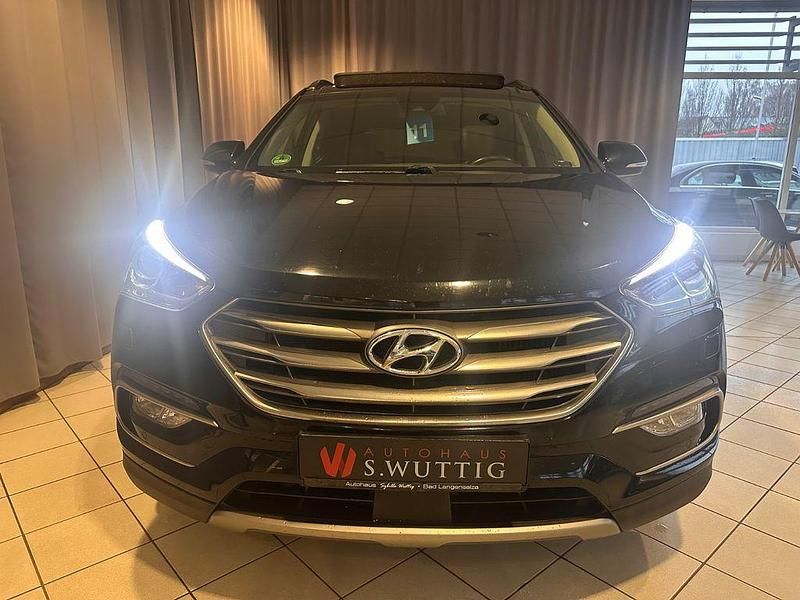 Gebraucht Hyundai Santa Fe Premium 200 PS (147 kW) 2017 Schwarz SUV