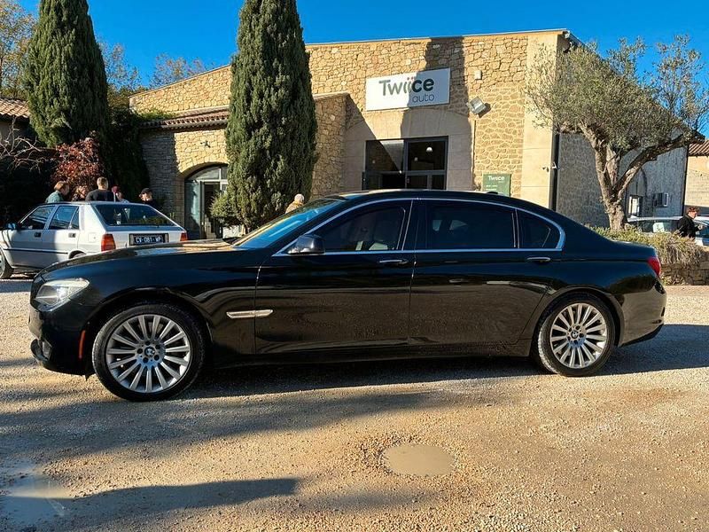 Schwarz Gebraucht 2012 BMW 750L Limousine | 78.990 € - Bild 1/4