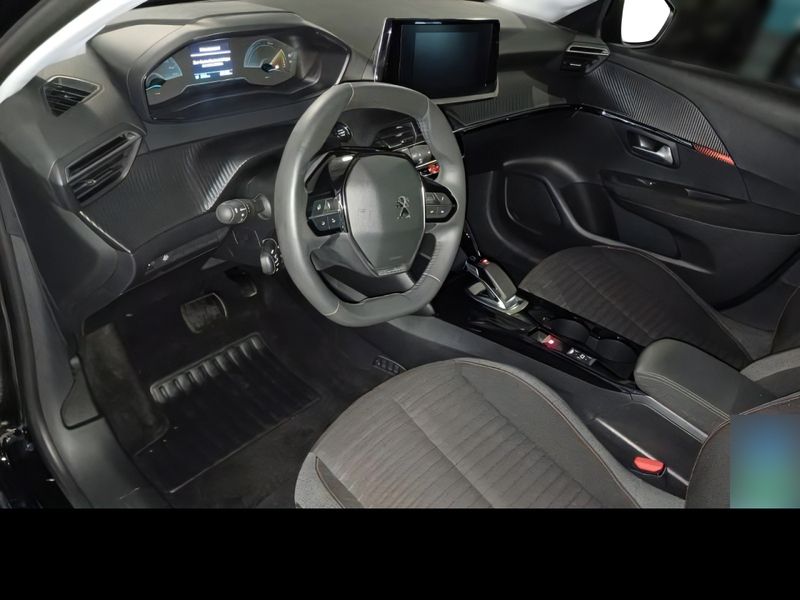 Gebraucht Peugeot e-208 Active 100 kW (136 PS) 2021 Schwarz Kleinwagen
