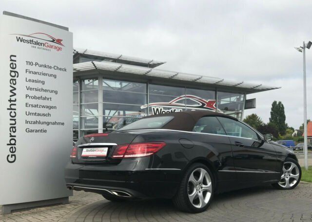 Gebraucht Mercedes E350 258 PS (189 kW) 2015 Schwarz metallic Cabrio
