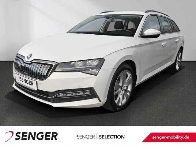 Gebraucht Skoda Superb Ambition 218 PS (160 kW) 2020 Candy weiss Kombi