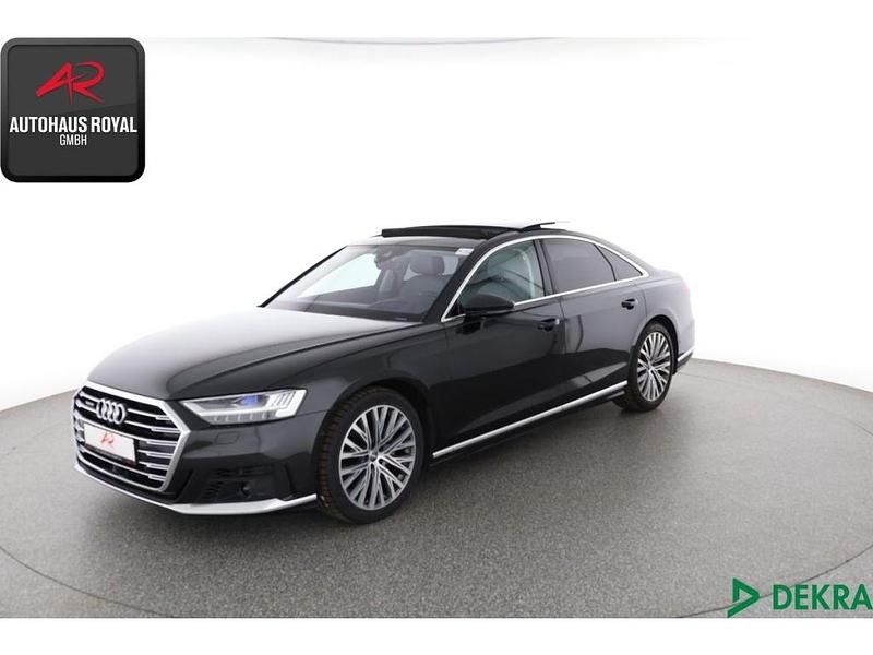 Grau (metallic) Gebraucht 2019 Audi A8 Comfort Limousine | 48.880 € (Fairer Preis) - Bild 1/4