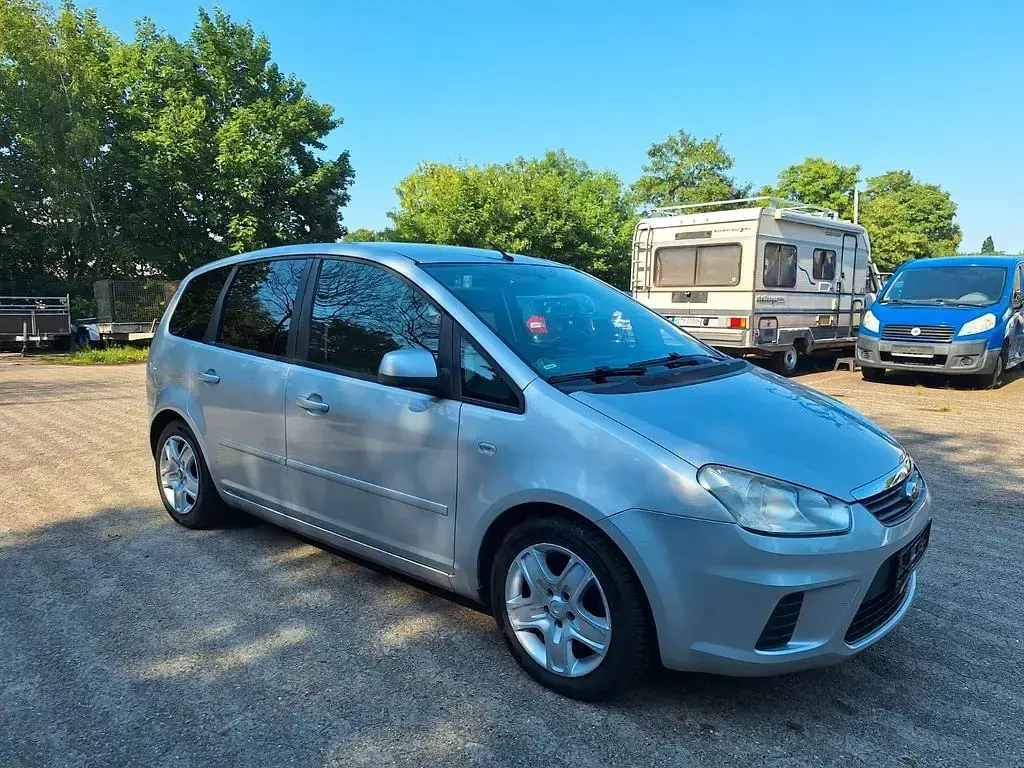 Gebraucht Ford C-MAX Style 109 PS (80 kW) 2010 Silber Van / Kleinbus