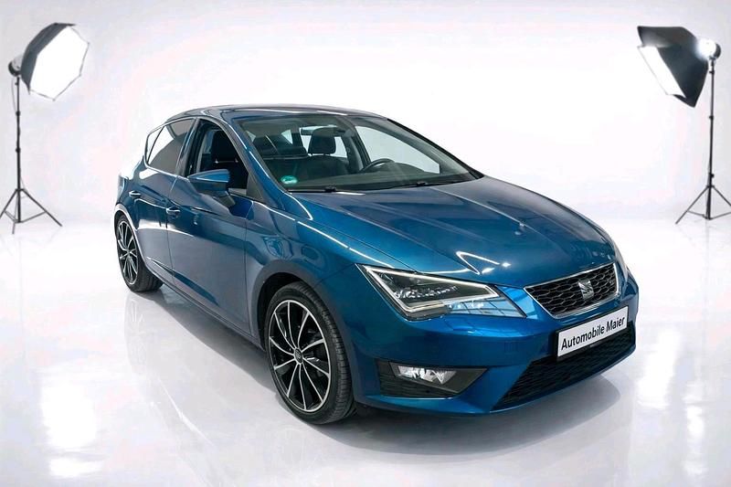 Gebraucht Seat Leon FR 140 PS (102 kW) 2013 Blau Kleinwagen