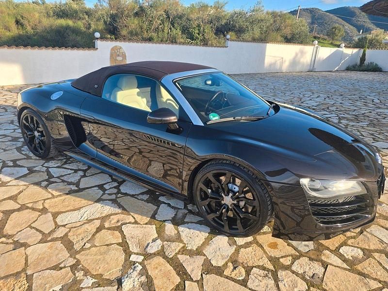 Schwarz Gebraucht 2011 Audi R8 Spyder Sport Cabrio | 67.500 € (Guter Preis) - Bild 1/4