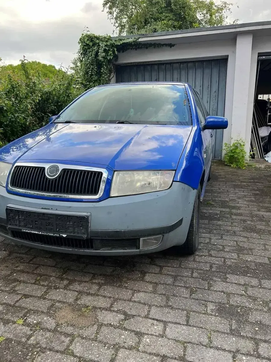Gebraucht Skoda Fabia 75 PS (55 kW) 2000 Blau Kleinwagen