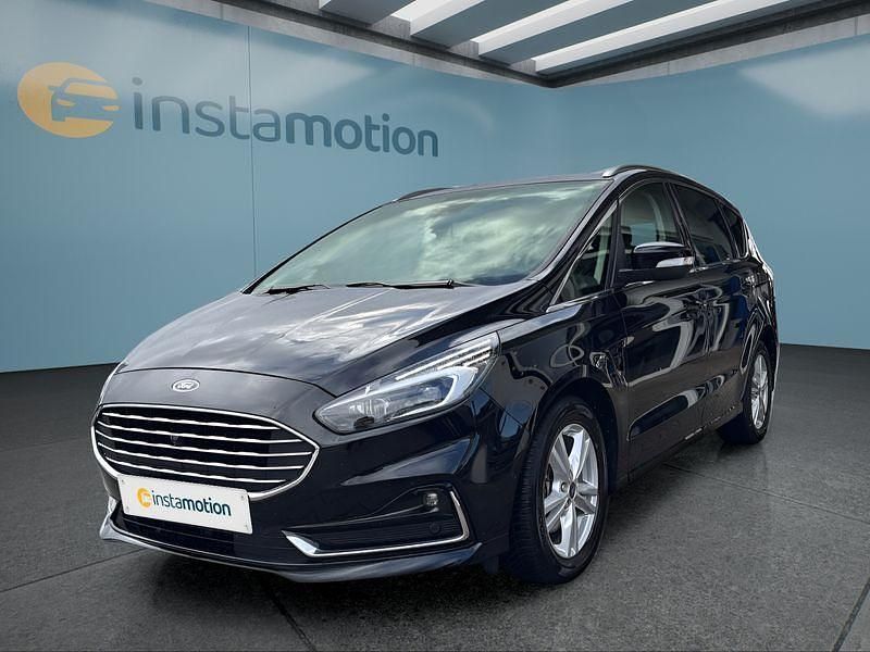 Schwarz Gebraucht 2019 Ford S-MAX Titanium Van / Kleinbus | 22.549 € (Fairer Preis) - Bild 1/4
