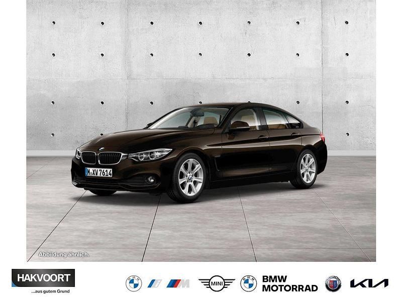 Sparkling brown metallic Gebraucht 2015 BMW 420 Luxury Line Coupé | 22.480 € (Etwas zu teuer) - Bild 1/4