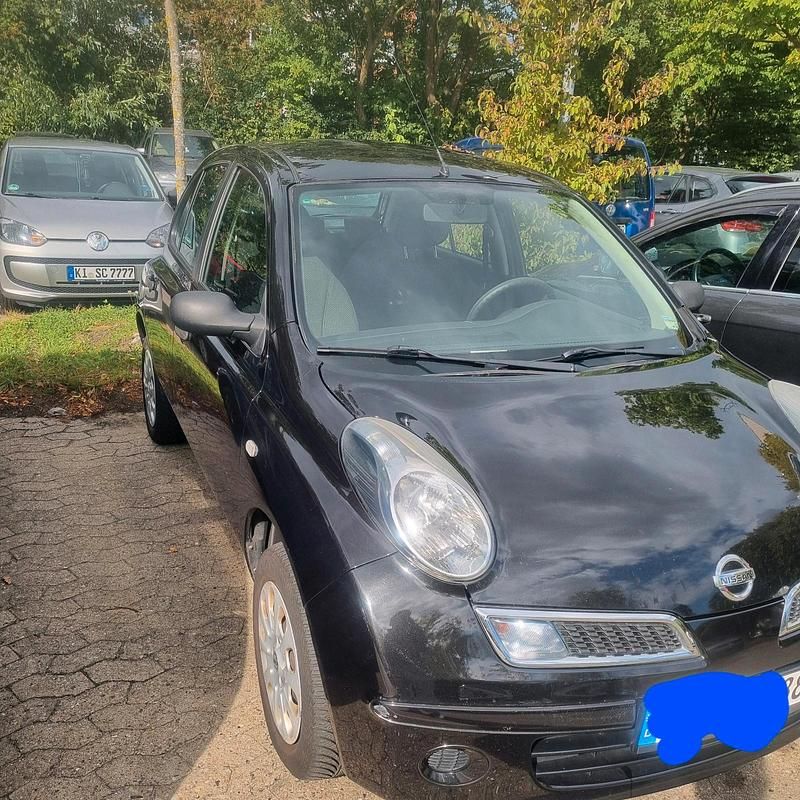 Schwarz Gebraucht 2009 Nissan Micra Kleinwagen | 2.000 € (Fairer Preis) - Bild 1/4