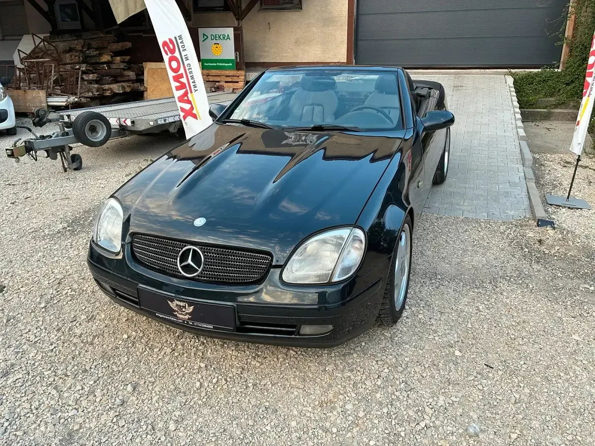 Gebraucht Mercedes SLK200 AMG 136 PS (100 kW) 1997 Schwarz Cabrio