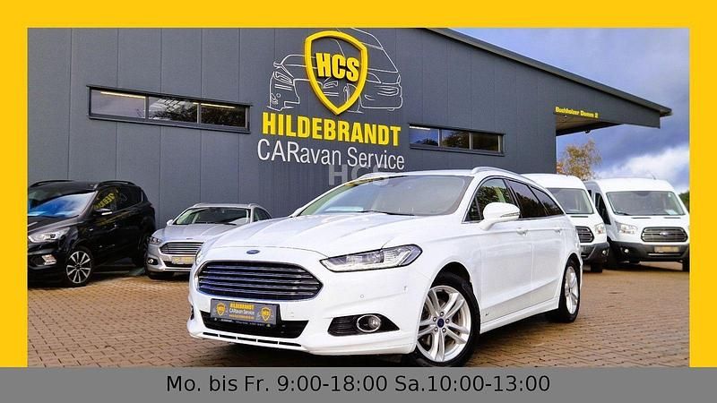 Weiß Gebraucht 2018 Ford Mondeo Titanium Kombi | 13.997 € (Fairer Preis) - Bild 1/4