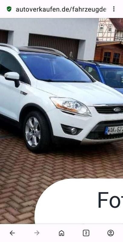 Weiß Gebraucht 2009 Ford Kuga Trend SUV | 4.900 € (Guter Preis) - Bild 1/4