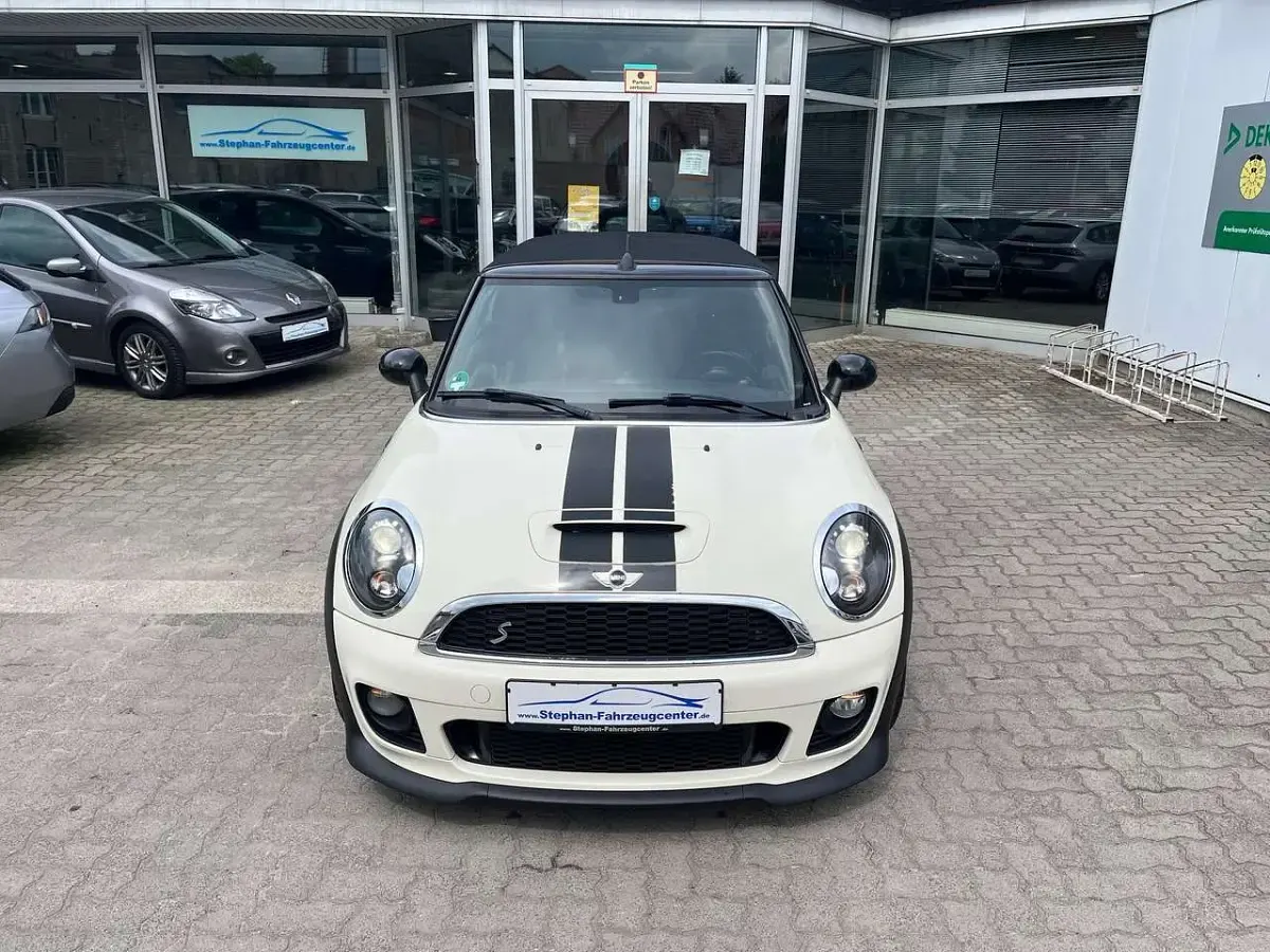 Gebraucht Mini John Cooper Works Cabriolet 184 PS (135 kW) 2013 Pepper white Cabrio