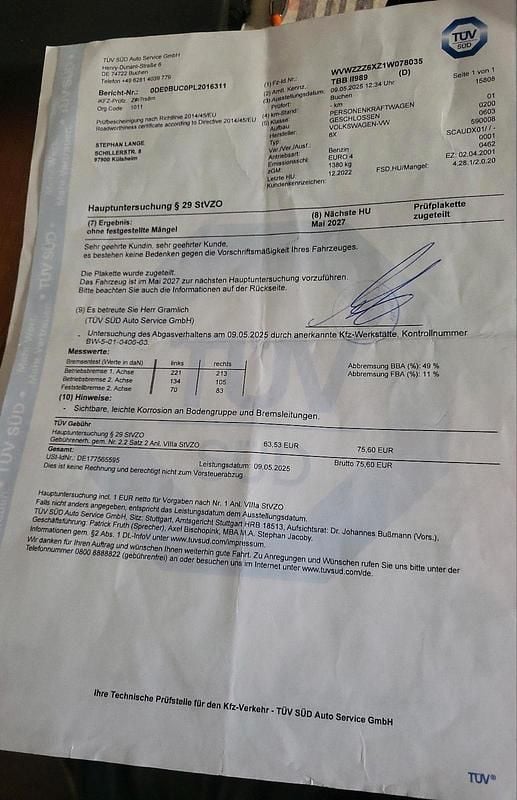 Gebraucht VW Lupo 2001 Schwarz Kleinwagen