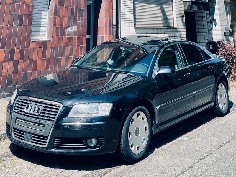 Schwarz Gebraucht 2007 Audi A8 Limousine | 4.999 € (Fairer Preis) - Bild 1/4