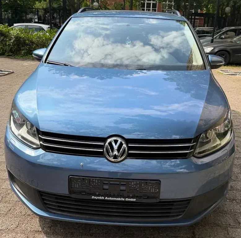 Gebraucht VW Touran Trendline 105 PS (77 kW) 2011 Blau Van / Kleinbus