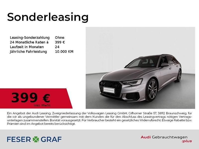 Florettsilber metallic Gebraucht 2025 Audi A6 S-Line Kombi | 53.881 € (Guter Preis) - Bild 1/4