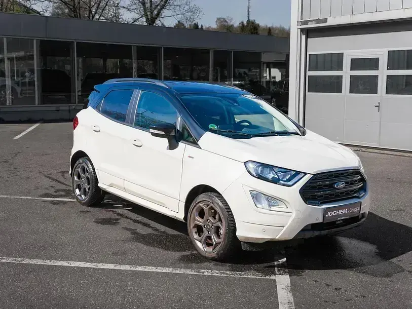 Gebraucht Ford Ecosport ST-Line 125 PS (91 kW) 2020 Weiß SUV