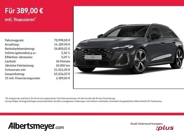 Gebraucht Audi S5 Ambiente 367 PS (269 kW) 2025 Magnetgrau Coupé
