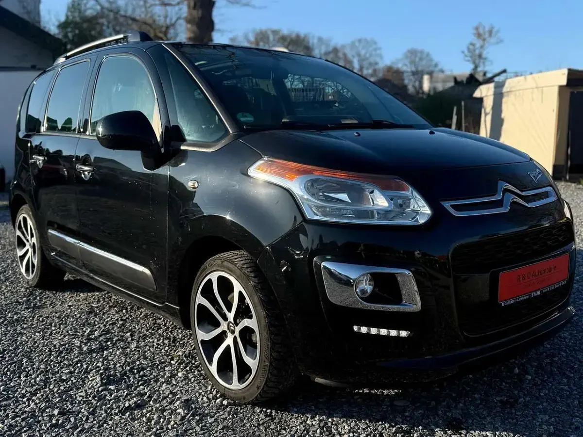 Gebraucht Citroën C3 Picasso SELECTION 110 PS (80 kW) 2015 Schwarz perla nera Van / Kleinbus