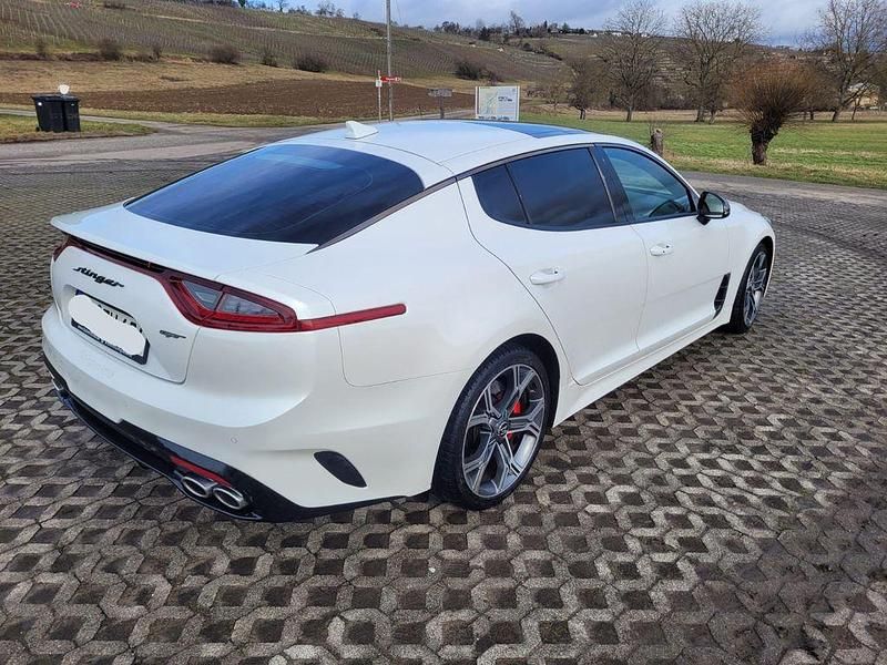Brugt Kia Stinger GT 370 HK (272 kW) 2018 Hvid Hatchback