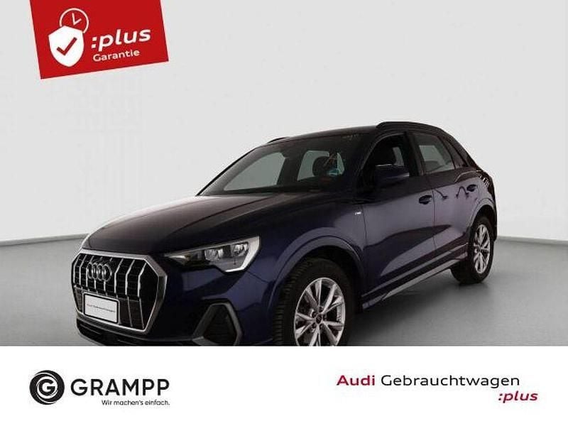Navarrablau metallic Gebraucht 2025 Audi Q3 S-Line SUV | 39.930 € (Superpreis) - Bild 1/2