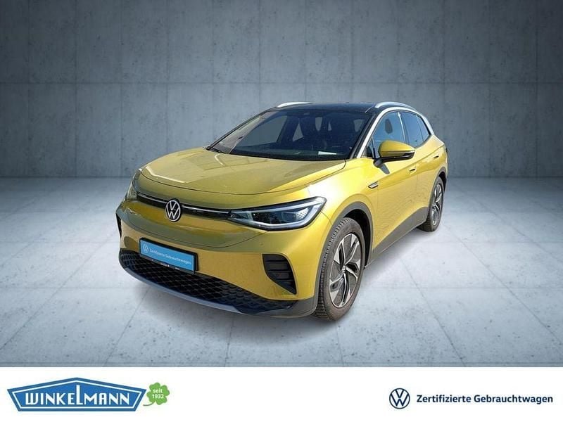 Gelb Gebraucht 2021 VW ID.4 Pro Performance SUV | 24.950 € (Fairer Preis) - Bild 1/4