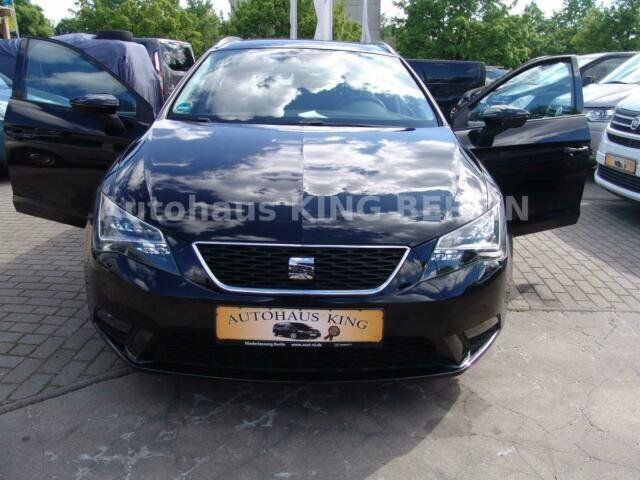 Gebraucht Seat Leon ST Style 110 PS (80 kW) 2015 Schwarz metallic Kombi