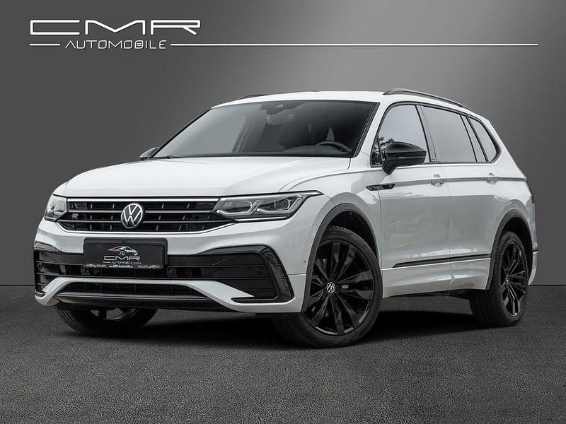 Weiß Gebraucht 2022 VW Tiguan Allspace R-line SUV | 35.892 € (Fairer Preis) - Bild 1/4