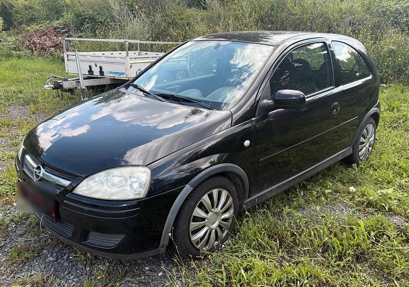 Schwarz Gebraucht 2005 Opel Corsa Kleinwagen | 699 € (Superpreis) - Bild 1/4